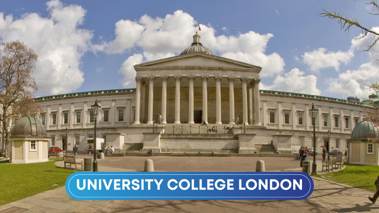 Thomas Witherden Batt Scholarship at University College London 2026–2027