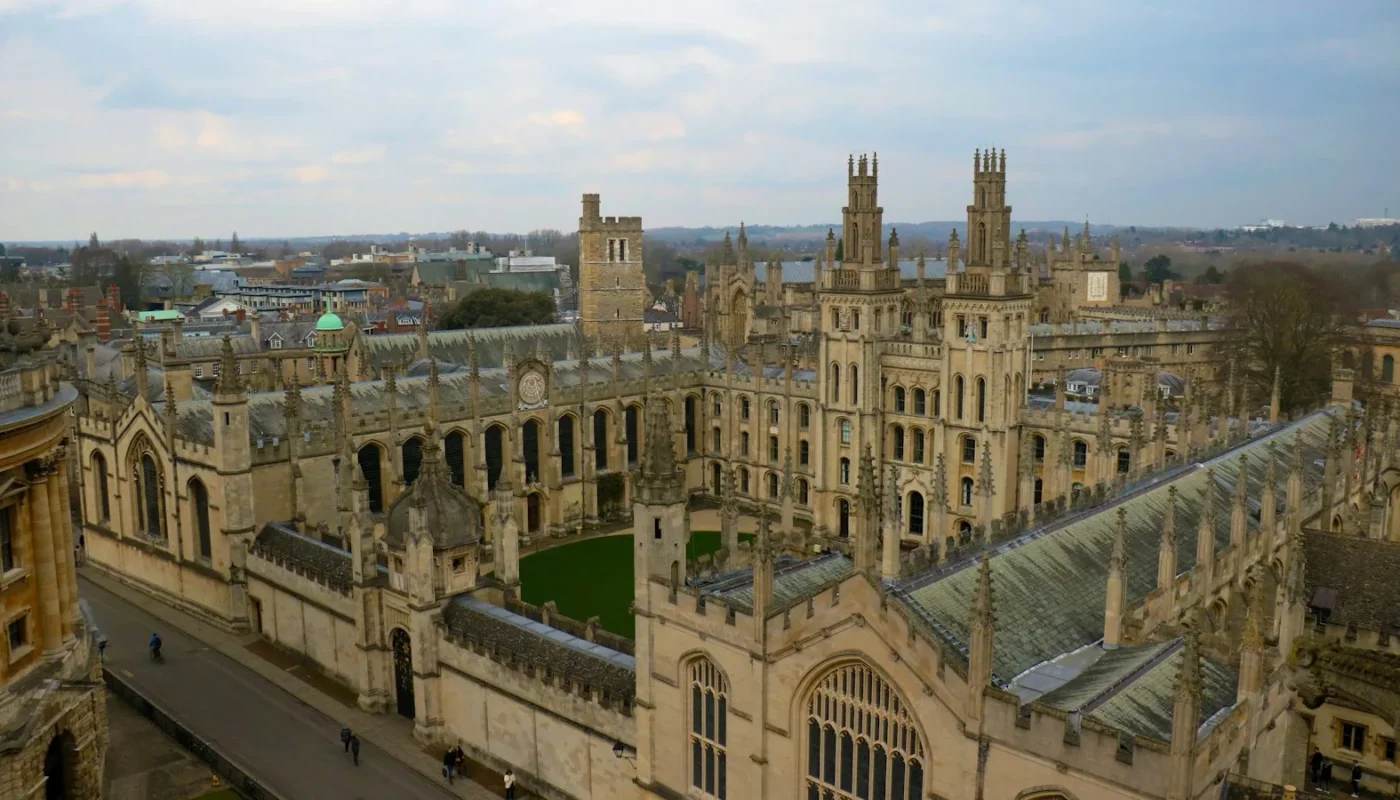 UK university campus, where international students complete the degree needed for the Graduate Route visa