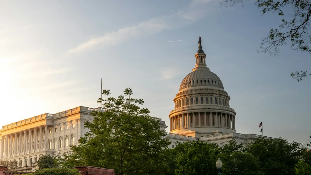 United States Capitol building in Washington DC