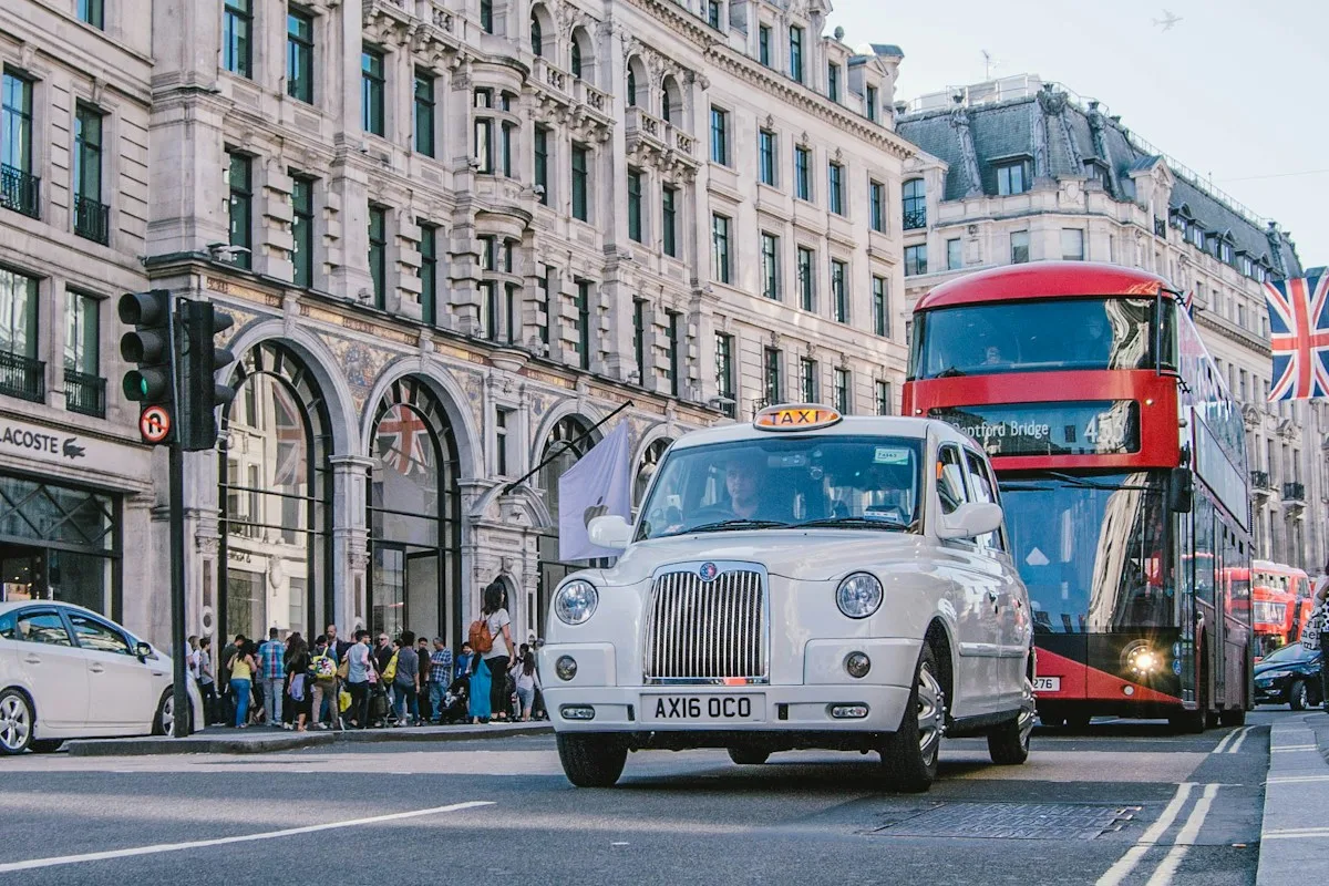 London street for graduates looking for a UK work visa without a job offer